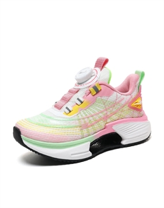 Кроссовки для бега с низким верхом, противоскользящие, с износостойкими свойствами, для детей, розовый Binary