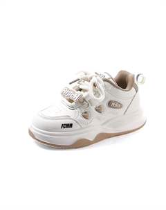 Износостойкие дышащие детские повседневные кроссовки Kids', хаки Fcmm