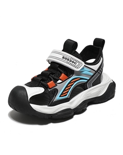 Дышащие детские сандалии для подростков, черный Bobdog