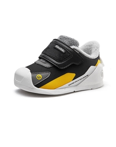 Термостойкие к истиранию низкие детские туфли для младенцев и малышей, черный/белый/серый/желтый Ginoble