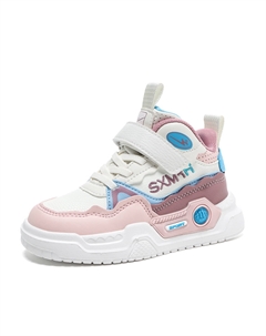 Скользоустойчивые, износостойкие, амортизирующие, легкие, комфортные детские повседневные кроссовки Kids', розовый/фиолетовый Binary