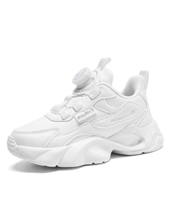 Кроссовки детские, белые, с противоскользящей подошвой, с амортизацией и низким верхом Binary