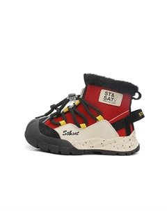 Детские утепленные ботинки для начальной школы, розовый St&sat