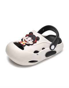 Сандалии детские, износостойкие, дышащие, черный/белый Yuzhaolin