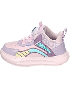 Низкие кроссовки для детей с амортизацией от ударов, розовый/аквамарин Bobdog