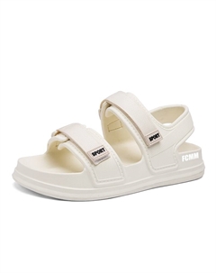 Сандалии детские, нескользящие, быстросохнущие, низкие, экрю Fcmm