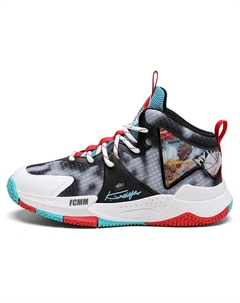 Детские скейтерские кроссовки Kids, белый/красный Fcmm