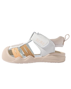 Нескользящие, противоударные и дышащие низкие детские туфли для младенцев и малышей, хаки Bradmiller