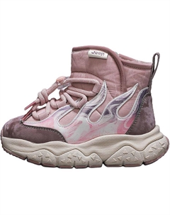 Теплые высокие детские ботинки для детей, розовый/фиолетовый Jeep