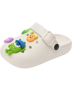 Детские сабо Kids, белый Fcmm