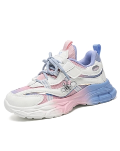 Кроссовки Vivobook Slip Slip, дышащие, износостойкие, с низким верхом, детские, розовый/фиолетовый Bobdog