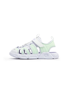 Детские сандалии Special Step с низким дышащим противоскользящим верхом, белого, светло-зеленого цвета Xtep