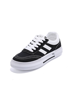 Детские кеды для подростков, белый/черный Yuzhaolin