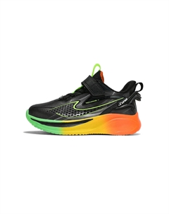 Кроссовки для бега детей и подростков средней высоты с противоскользящей подошвой и износостойкими подошвами, черный Zhule