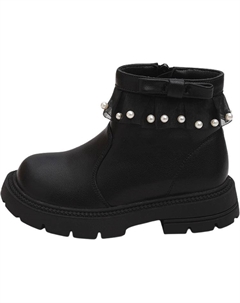 Детские кожаные ботинки для детей, бежевый Budding