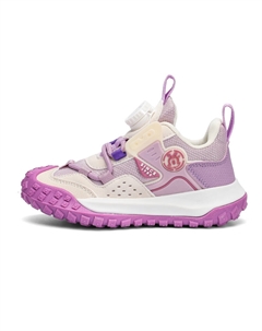 Кроссовки для бега для детей, противоскользящие, износостойкие, водостойкие, легкие, с амортизацией, с низким верхом, розовый/фиолетовый Bobdog