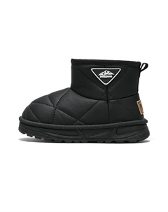 Противоскользящие и износостойкие теплые детские ботинки Rebound, черный Bobdog