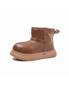 Детские утепленные ботинки Kids, коричневый Yuzhaolin