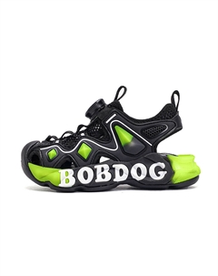 Сандалии детские, противоскользящие и износостойкие, с дышащими подошвами Rebound, бежевый/зеленый Bobdog