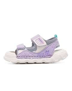 Детские сандалии с низким верхом, нескользящие, износостойкие, дышащие, розовый/фиолетовый Bobdog