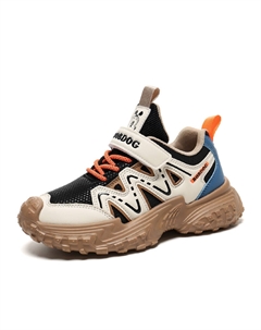 Износостойкие низкие детские кроссовки для повседневной жизни, хаки Bobdog