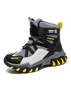 Нескользящие, водонепроницаемые, теплые детские ботинки, зеленый Bobdog