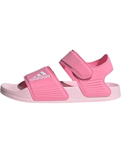 Детские сандалии Adilette с противоскользящей амортизацией и низким верхом, розовый Adidas