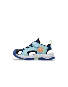 Нескользящие и дышащие детские сандалии с низким верхом для детей от 3 до 7 лет, синий Xtep