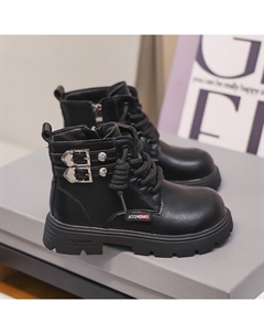 Детские утепленные ботинки Kids, черный Zhule