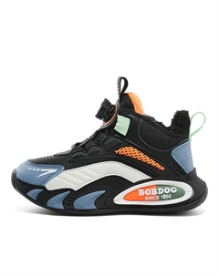 Кроссовки для бега для детей, противоскользящие и износостойкие, водостойкие, теплые, синий Bobdog