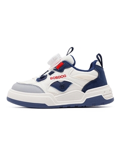 Детские кроссовки для скейтбординга с низким верхом, устойчивые к истиранию, для детей, бежевый/темно-синий Bobdog