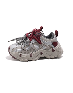 Низкие повседневные кроссовки для детей, красный Tonybear