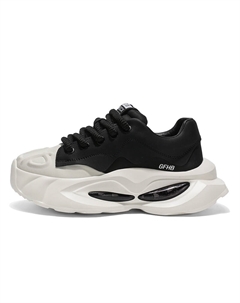 Износостойкие низкие кроссовки для подростков с эффектом увеличения роста, черный Kung fu partners