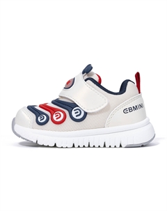 Детские кроссовки для дошкольников, бежевый/синий Ebmini