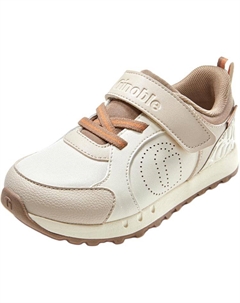 Непромокаемые низкие кроссовки для малышей, слоновая кость/белый/коричневый Ginoble