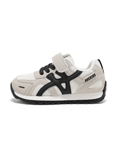 Нескользящие, износостойкие, легкие, амортизирующие, низкие повседневные кроссовки для детей, черный/белый/серый Abc-kids