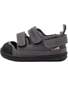 Детские сандалии с противоскользящей подошвой и низким верхом для детей от 3 до 7 лет, серый Qinuoshu
