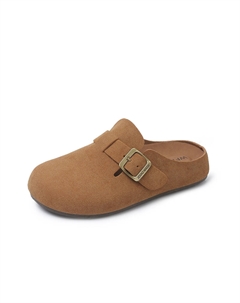 Детские шлепанцы для подростков, коричневый Adoonga