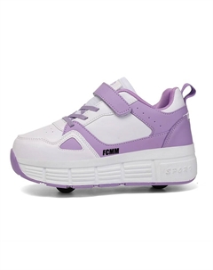 Детские скейтерские кроссовки Kids, белый/фиолетовый Fcmm