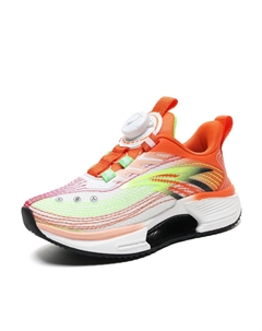 Кроссовки для бега с низким верхом, противоскользящие, с износостойкими свойствами, для детей, оранжевый Binary