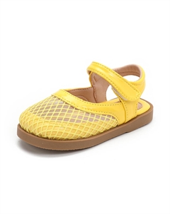 Детские сандалии с низким верхом, нескользящие, износостойкие, дышащие. Для детей от 3 до 7 лет., серебряный Adoonga