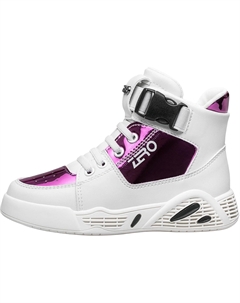 Детские кроссовки для скейтбординга с противоскользящей подошвой и износостойким верхом для детей от 3 до 7 лет, белый Zro