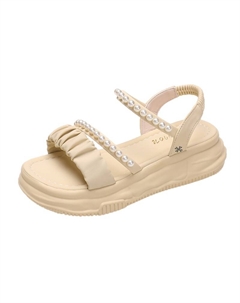 Детские сандалии с низким голенищем для подростков, желтый Yuzhaolin