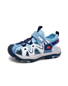 Прочные дышащие сандалии с низким верхом для детей, синий Fcmm