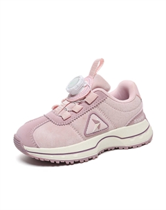 Кроссовки для бега с противоскользящей амортизацией, износостойкими, дышащими и отскоковыми подошвами для детей, розовый Binary