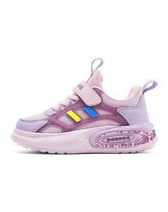 Низкие кроссовки для бега с противоскользящей амортизацией и отскоком, дышащие и легкие. Детские кроссовки., фиолетовый Bobdog