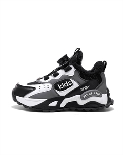 Детские кроссовки для бега, черный/белый Snoopy