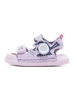 Детские сандалии с низким верхом, дышащие, противоскользящие и износостойкие, розовый/фиолетовый Bobdog