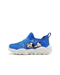 Дышащие, легкие, амортизирующие, низкие детские кроссовки для повседневной носки. Для детей от 3 до 7 лет., синий Snoopy
