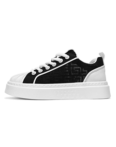 Износостойкие дышащие детские кроссовки для скейтбординга для подростков, черный Firs kids